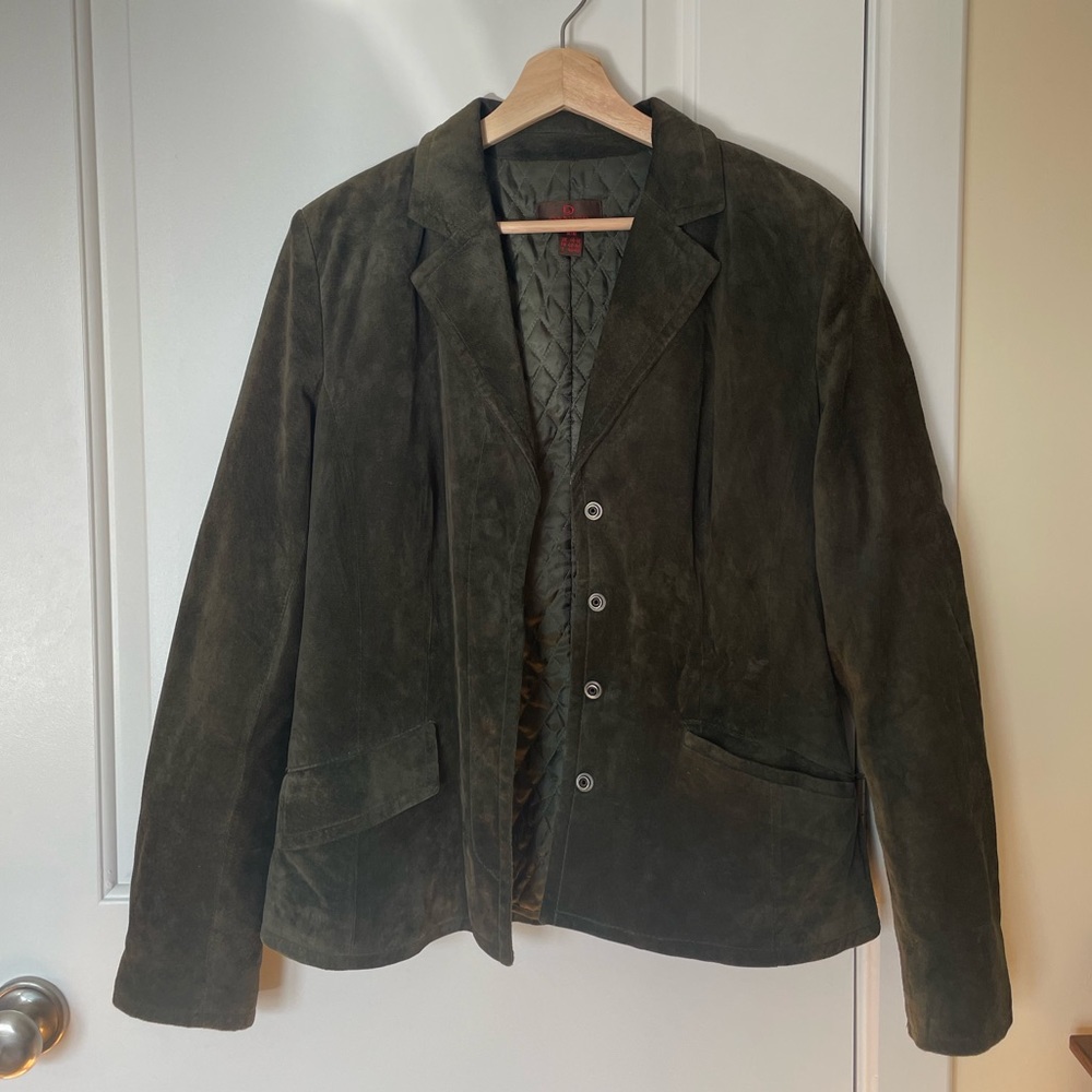 Danier Suede Leather Jacket